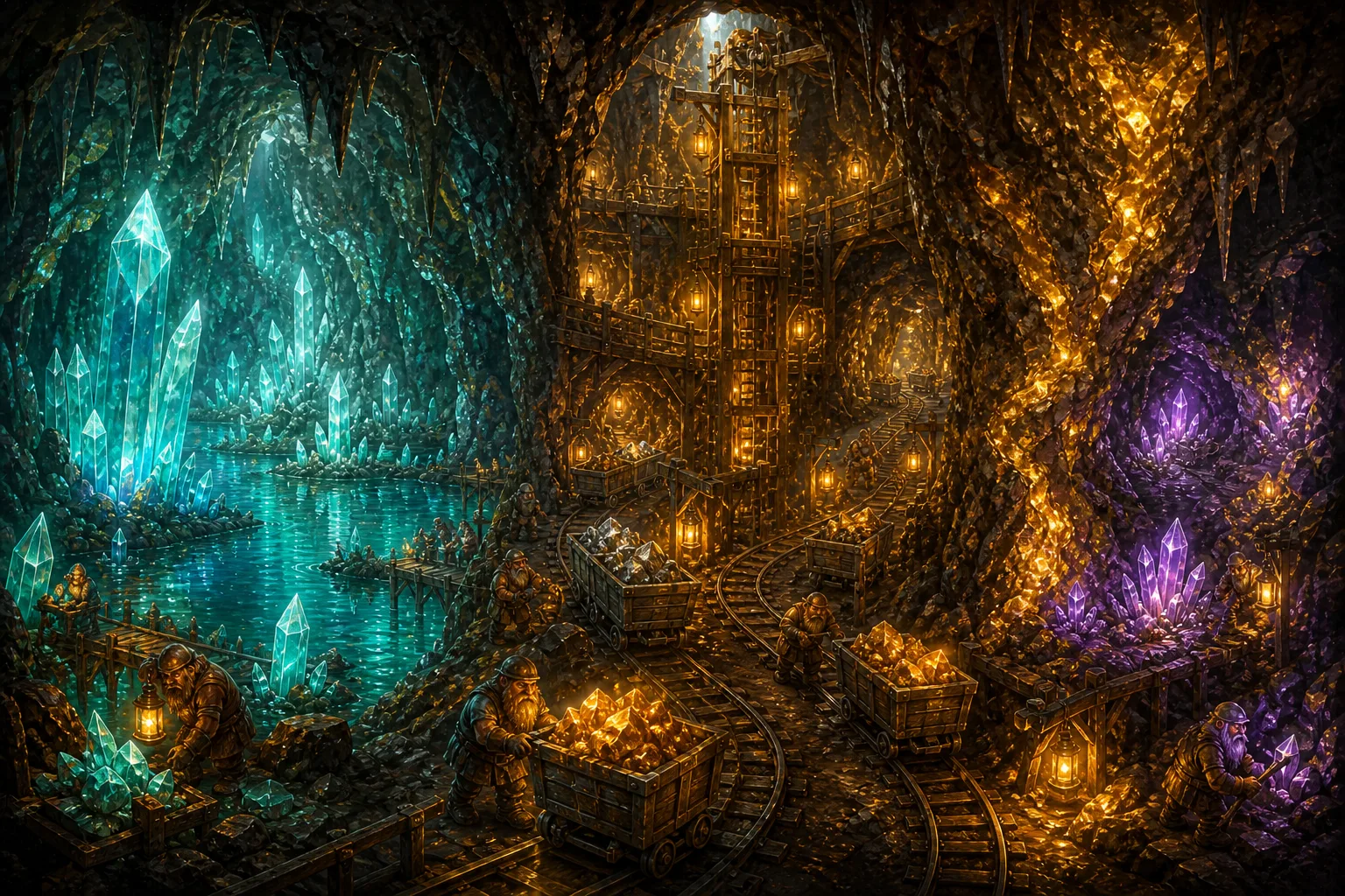 Zwergen-Kristallhöhle
